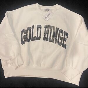 Gold Hinge sweatshirt